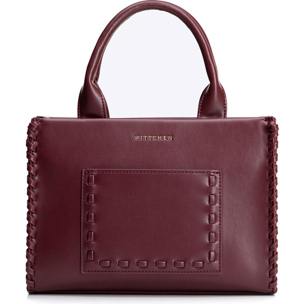 Wittchen Malý dámsky kufrík s dekoratívnym prepletom 66604389