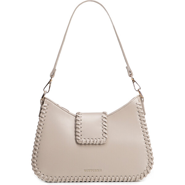 Wittchen Dámska kabelka bagetka s dekoratívnym prepletom 66604392