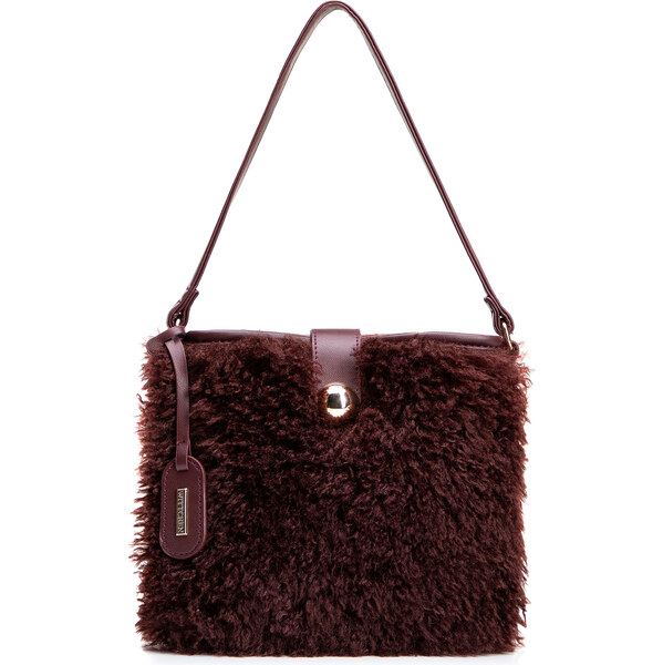 Wittchen Dámska kabelka vak s kožušinovým efektom a jemnými detailmi 66604397