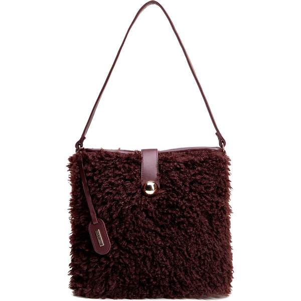 Wittchen Dámska kabelka „vak“ s kožušinovým efektom a štýlovými 66604398