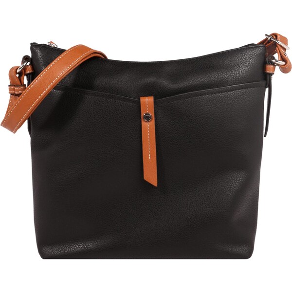 TOM TAILOR Kabelka na rameno Novara karamelová / čierna 66608542