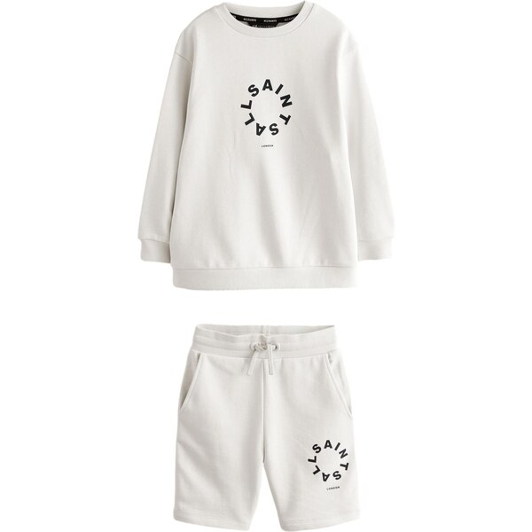 smALLSAINTS Joggingová súprava svetlosivá / čierna 66608705