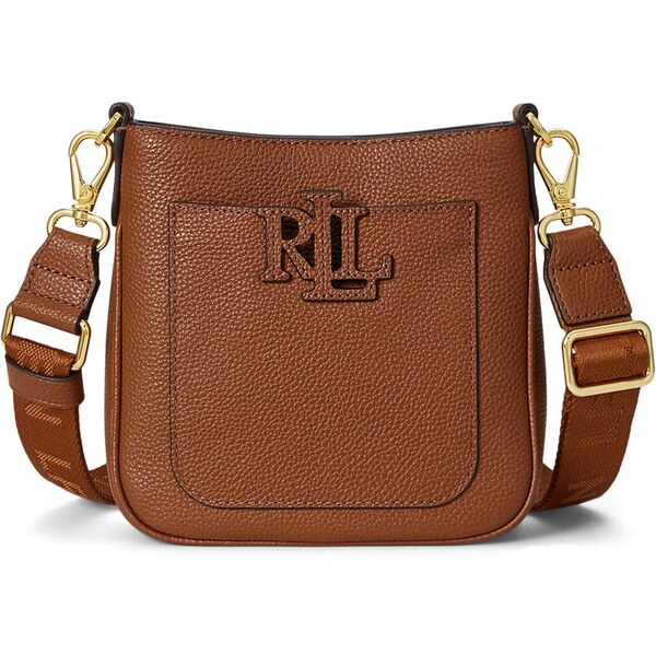 Lauren Ralph Lauren Taška cez rameno svetlohnedá 66608904