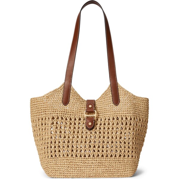Lauren Ralph Lauren Shopper béžová / koňaková 66608906