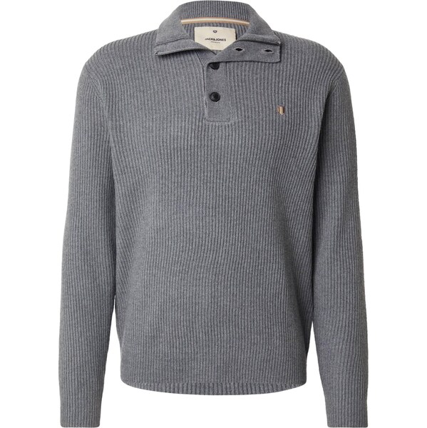 Jack & Jones Premium Sveter JPRBLURICHARD tmavosivá 66609011