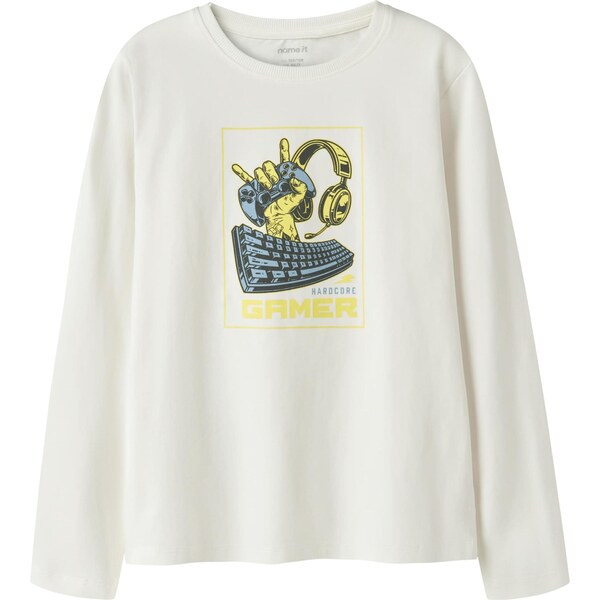 NAME IT Tričko NKMVUX svetlomodrá / žltá / biela 66609031