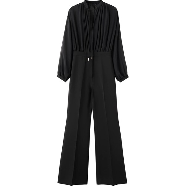 MANGO Overal Anya čierna 66609087