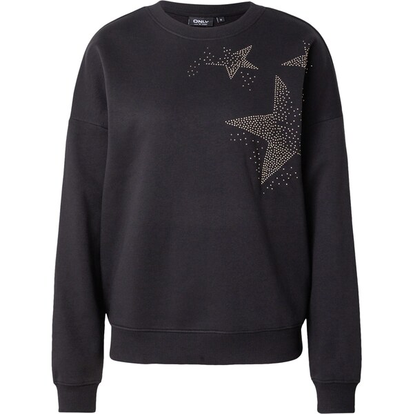 ONLY Mikina ONLLUCCA zlatá / čierna 66609282