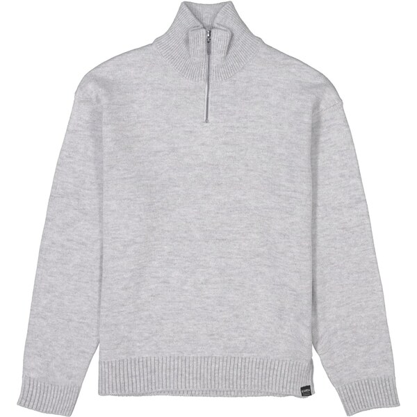 GARCIA Sveter sivá melírovaná / biela 66609285