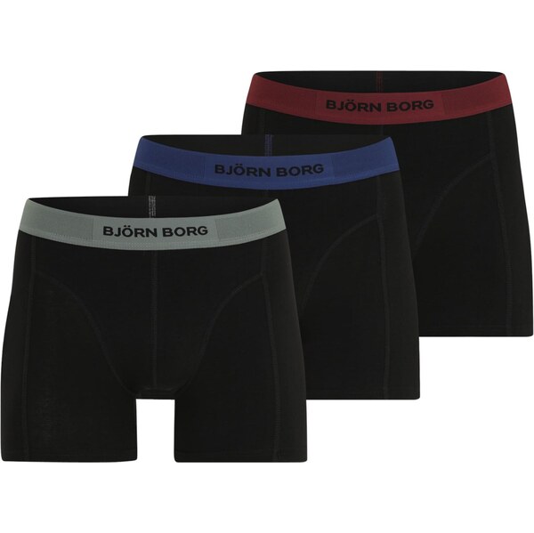 BJÖRN BORG Športové nohavičky tmavomodrá / zelená / bordová / čierna 66609281