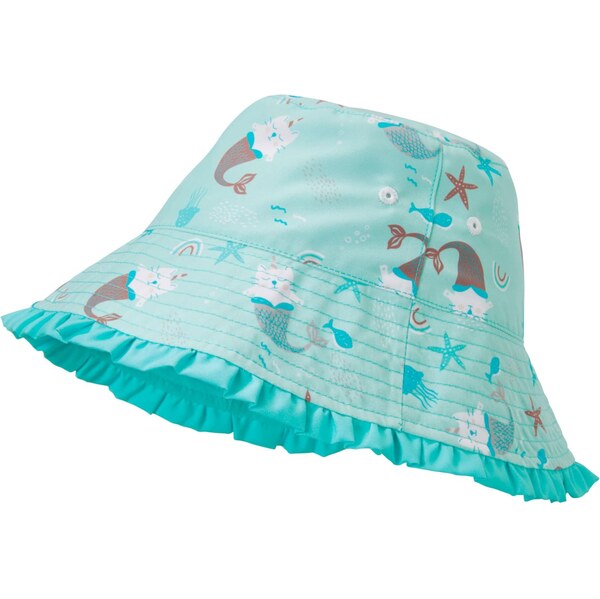 PLAYSHOES Klobúk tyrkysová / nefritová / tmavooranžová / biela 66609331