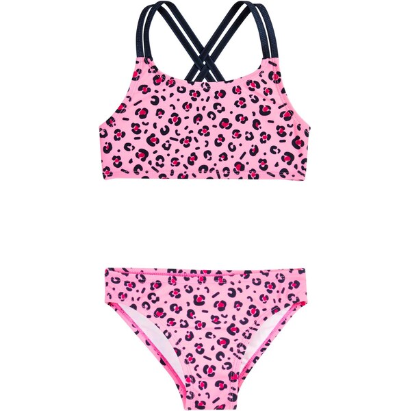 PLAYSHOES Bikiny svetloružová / grenadínová / čierna 66609348