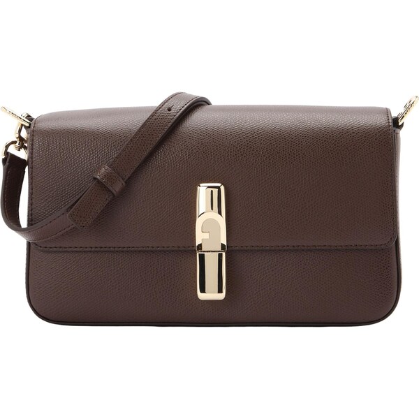 FURLA Taška cez rameno Iride tmavohnedá 66609434