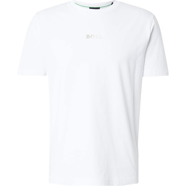 BOSS Tričko TS_Join GRX béžová / biela 66609495