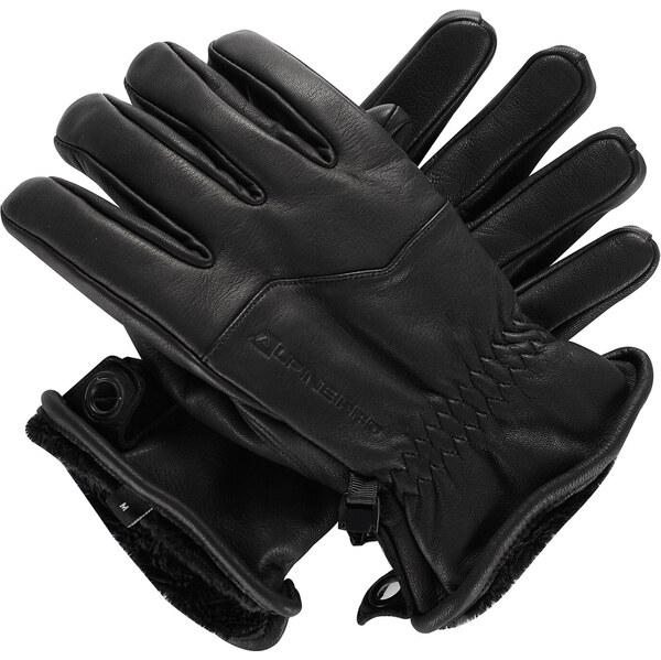 ALPINE PRO - UWEQE LYŽIARSKÉ KOŽENÉ RUKAVICE 66607074