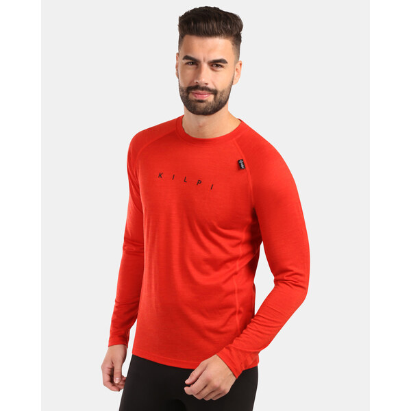 Pánske termo tričko z MERINO WOOL s dlhým rukávom Kilpi MAVORA TOP-M 66614487