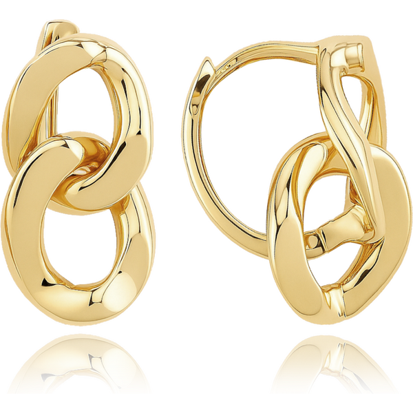 OLIVIE MINET Luxusné zlaté náušnice Au 585/1000 66795571