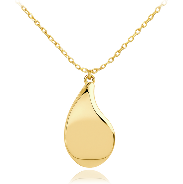 OLIVIE MINET Moderný zlatý náhrdelník kvapka Au 585/1000 66795574