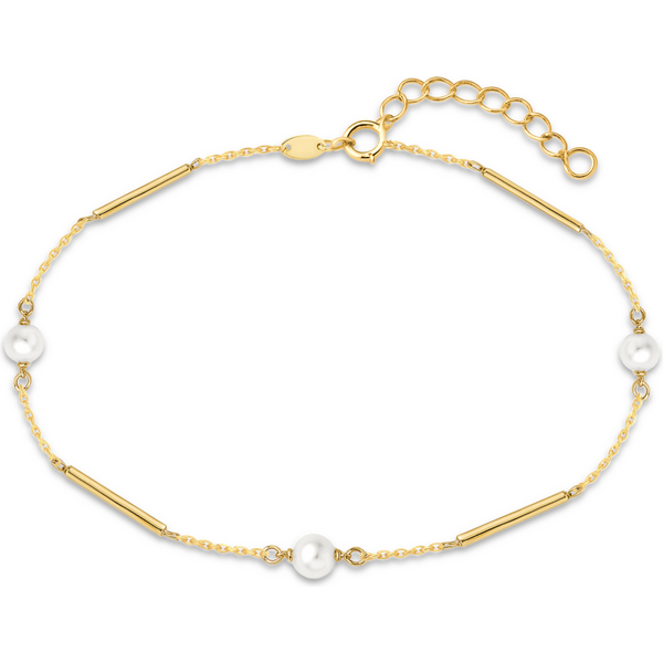 OLIVIE MINET Elegantný zlatý náramok s perlou Au 585/1000 66795570