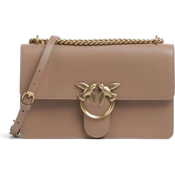 Pinko Dámska kožená crossbody kabelka 100941 A0F1 D01Q 66584510