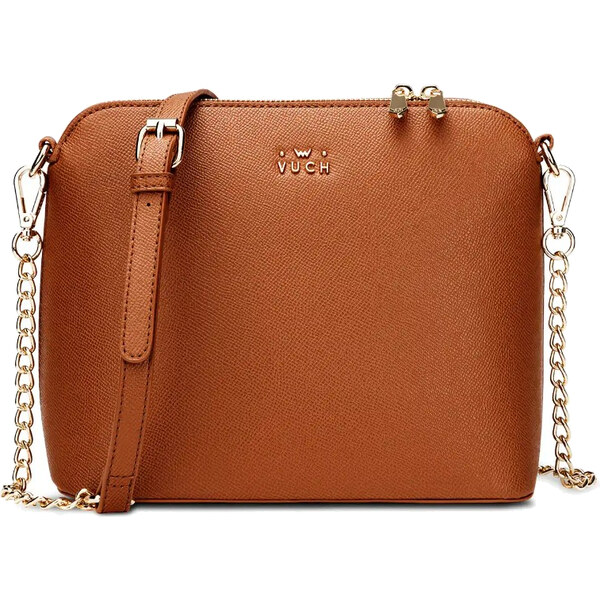 Vuch Dámska crossbody kabelka Nurmi Brown 66580194