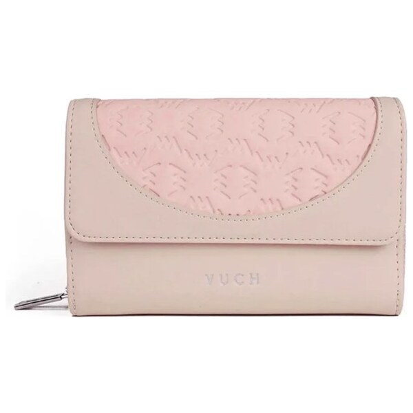 Vuch Dámska kožená peňaženka Herlys Light Pink 66581010