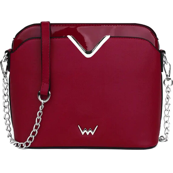 Vuch Dámska crossbody kabelka Fossy Smooth Red 66582345