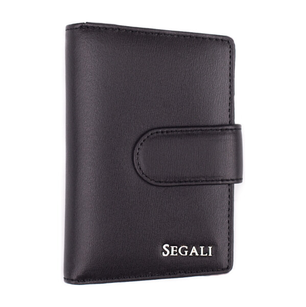SEGALI Dámska kožená peňaženka 50313102 black 66583621