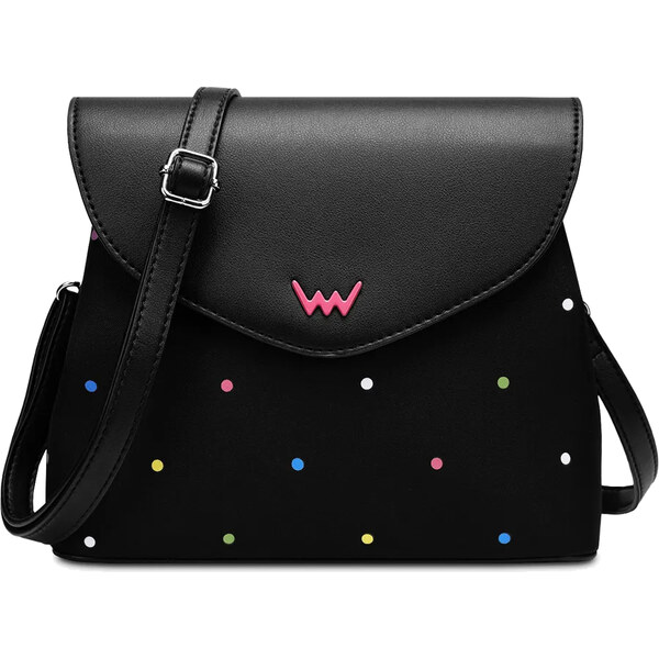 Vuch Dámska crossbody kabelka Byrsa Dotty Black 66596029