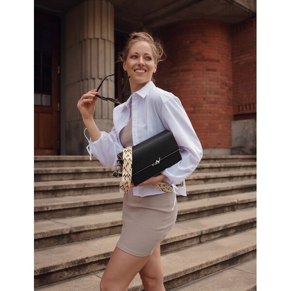 Vuch Dámska crossbody kabelka Kasia Black 66586925