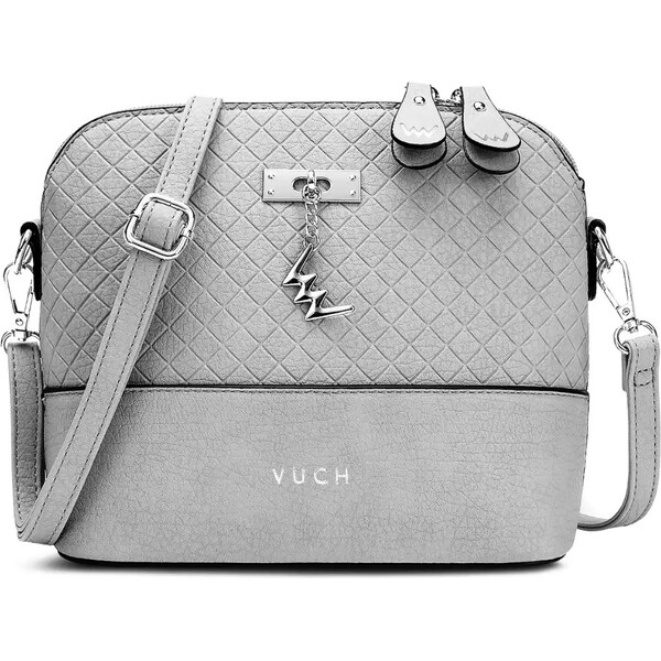 Vuch Dámska crossbody kabelka Cara Light Grey 66589679