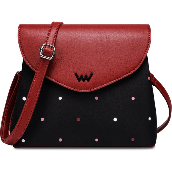 Vuch Dámska crossbody kabelka Byrsa Dotty Wine 66590638