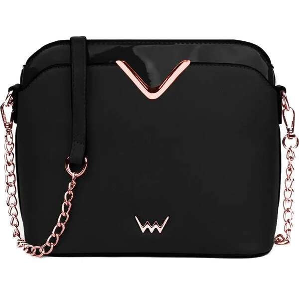 Vuch Dámska crossbody kabelka Fossy Smooth Black 66591122