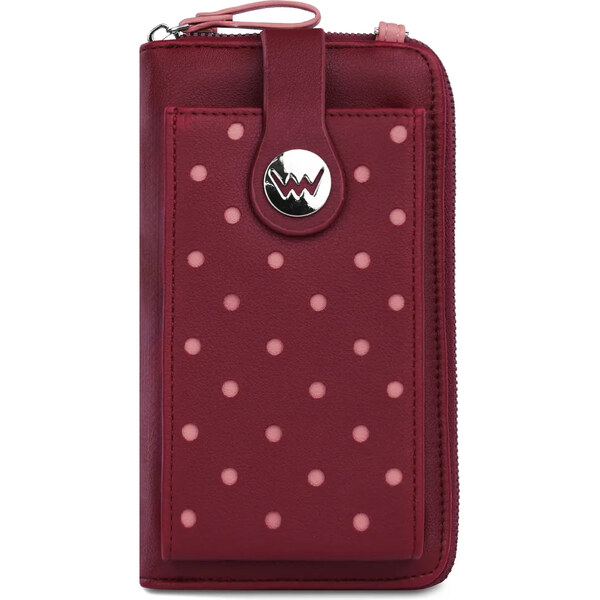 Vuch Dámska crossbody peňaženka Philly Wine 66592341