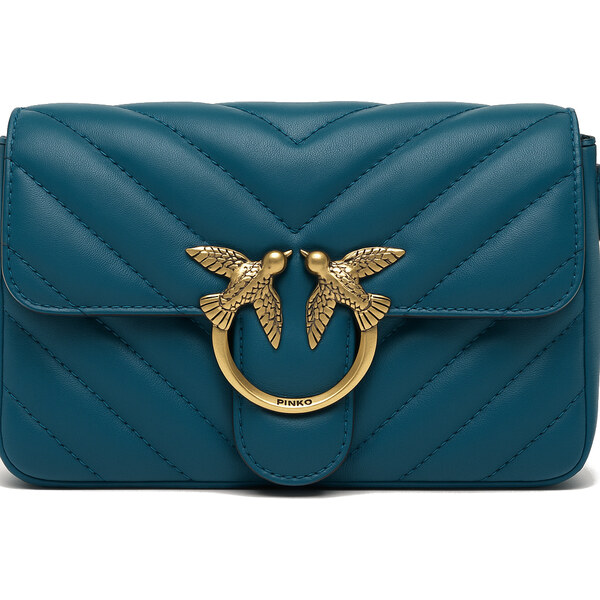 Pinko Dámska kožená crossbody kabelka 100048 A0GK G35Q 66594603