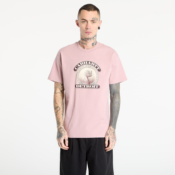 Tričko Carhartt WIP S/S Cold World T-Shirt UNISEX Glassy Pink S 66614547