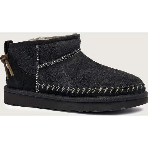 UGG Snehule W CLASSIC ULTRA MINI BIARRITZ | semiš 64827709