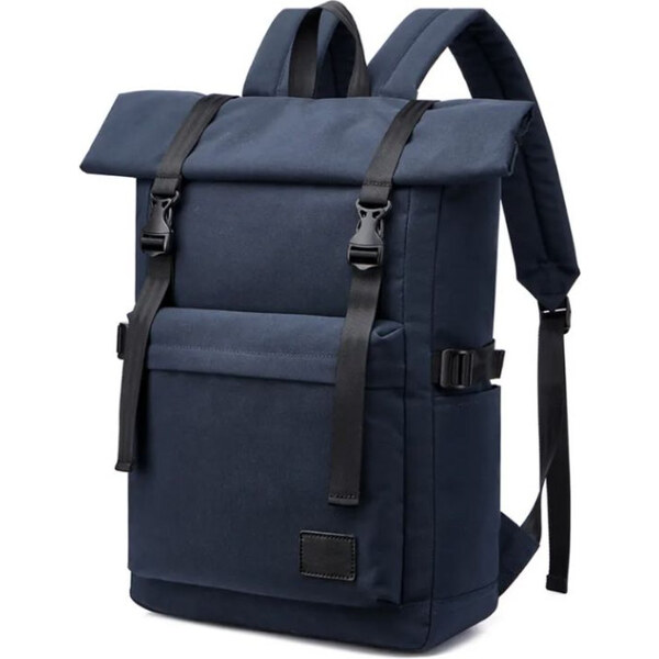 Canvasio plátený canvas retro batoh Oropeza Modrý 30 l 65226719