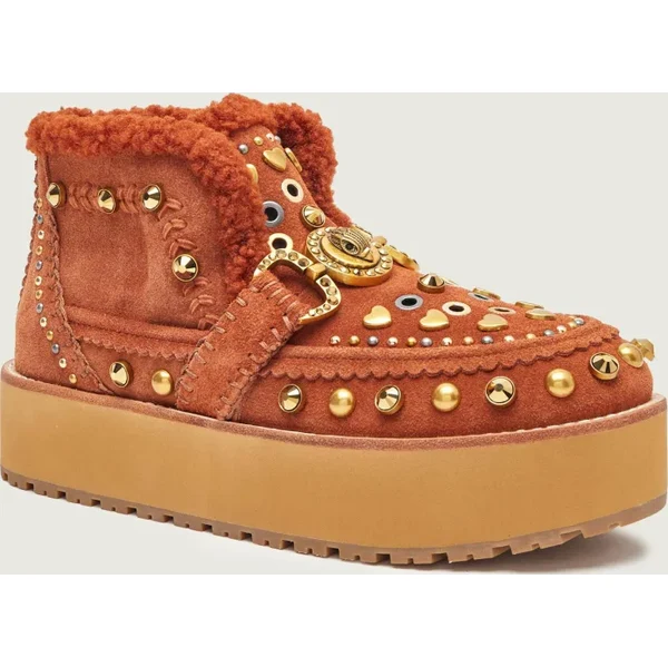 Kurt Geiger Snehule MANSION | semiš | shearling 66615741