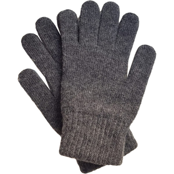 Kamea Grafitové tmavé dámske rukavice na zimu 01, Farba grafitová (odt 66615674