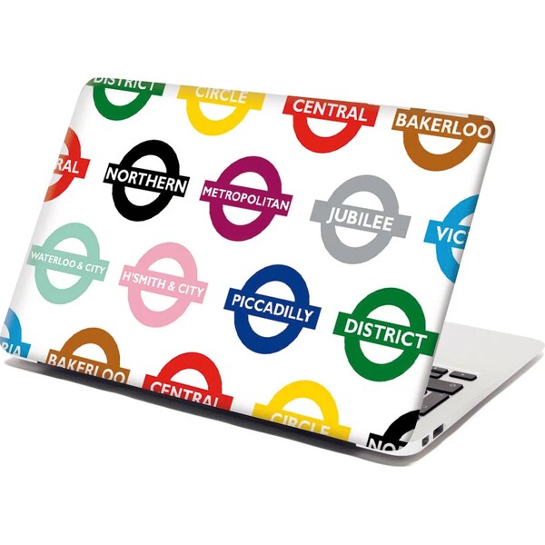Sablio Samolepka na notebook Metro 65098818
