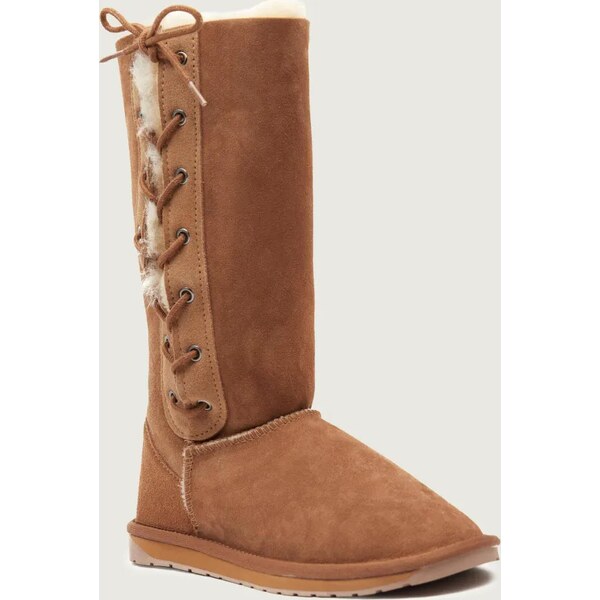 EMU Australia Snehule Platinum Hi Lace | vlna | semiš 35799406