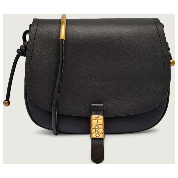 Pinko Kožená crossbody kabelka SADDLE CLASSIC 64893137