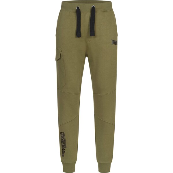 LONSDALE Nohavice Tweedmouth olivová / čierna 66621600