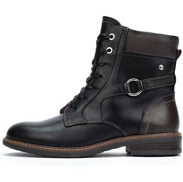 PIKOLINOS Šnurovacie členkové čižmy čierna 66621615