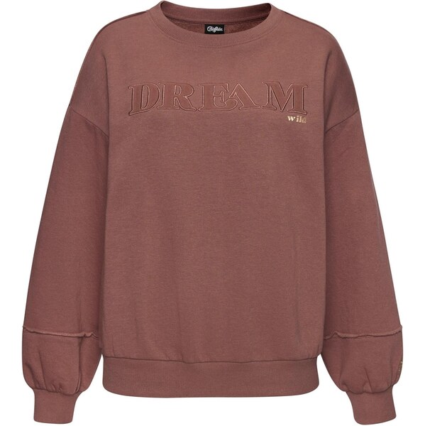 BUFFALO Mikina gaštanová / zlatá 66621687