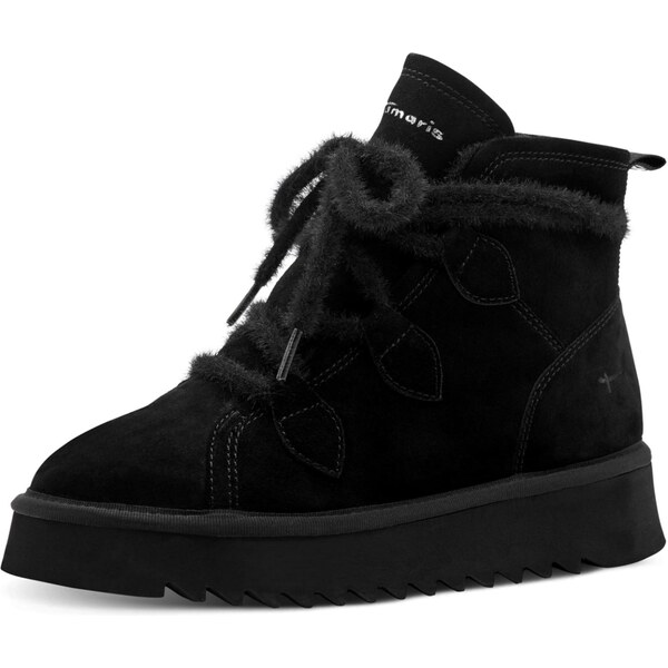 Tamaris Šnurovacie členkové čižmy čierna 66621749