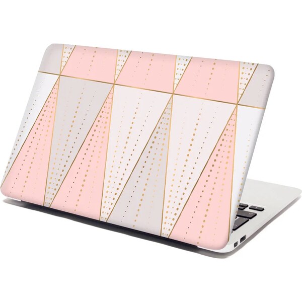 Sablio Samolepka na notebook Ružovo-šedé ihlany 65100882