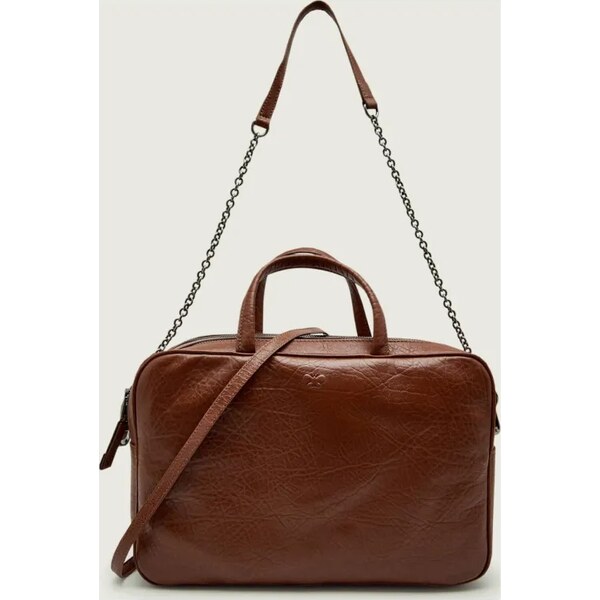 Weekend MaxMara Kožená taška na notebook 10 PALOS 66198130