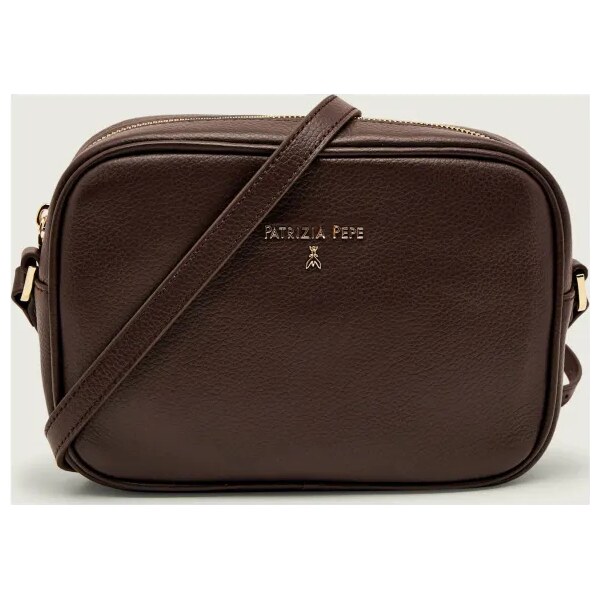 Patrizia Pepe Kožená crossbody kabelka Fly 66089700